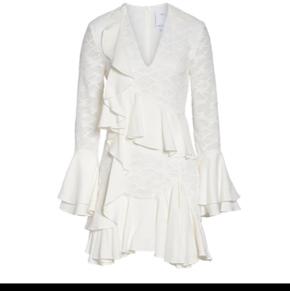 C/MEO COLLECTIVE  RUFFLE DRESS - Picture 3 of 5